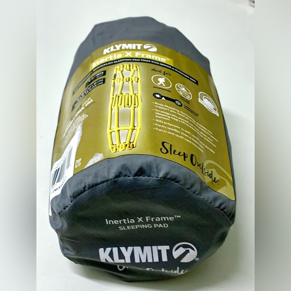Klymit Inertia X Self Lightweight Contained Inflatable Sleeping Bag Pad